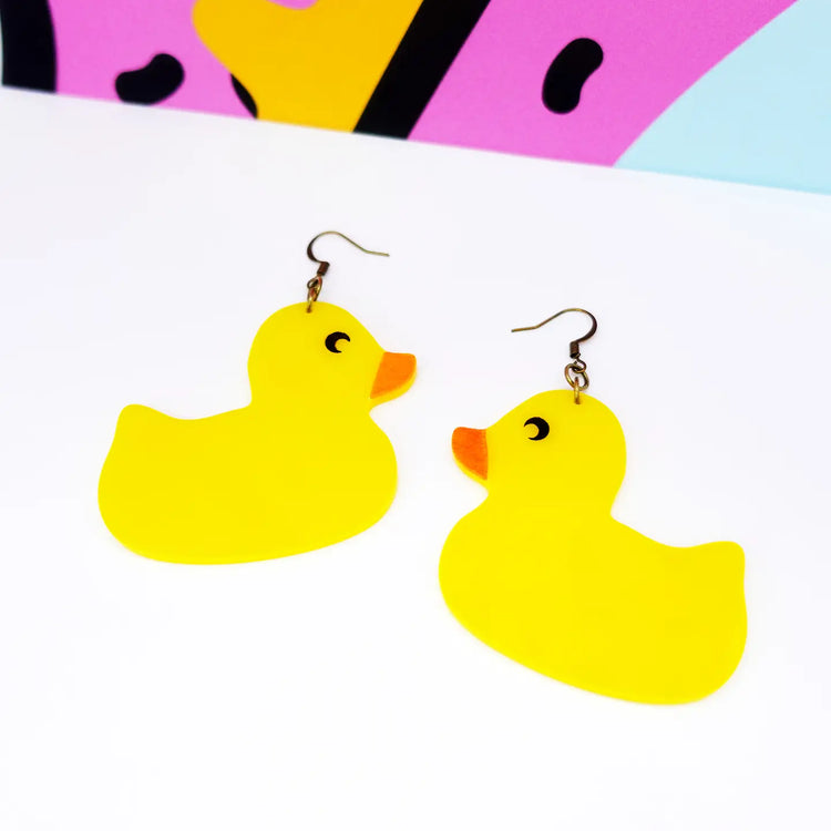 Duck Statement Earrings
