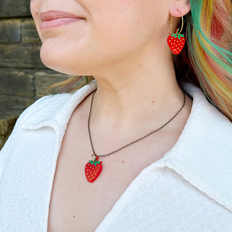 Strawberry Mini Necklace
