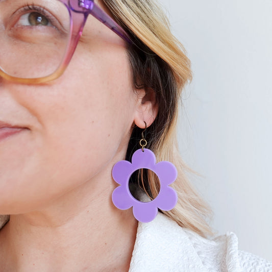 SUPER SECONDS Daisy Statement Earrings