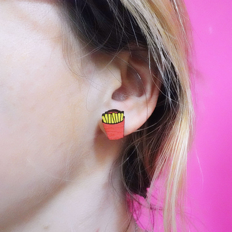 Fries Stud Earrings