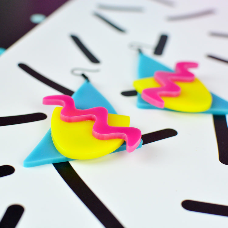 SUPER SECONDS Memphis Statement Earrings