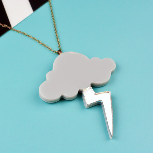 SUPER SECONDS Storm Statement Necklace